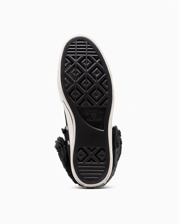 Chuck Taylor All Star Fold-Over Lift Platform XHi Faux Fur Women's
