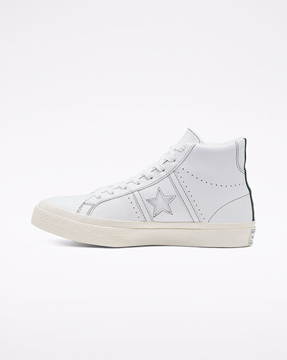 One Star Academy Pro High Top White/Fir/Egret
