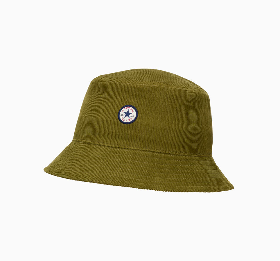 Corduroy Bucket Hat Forest Brew Green