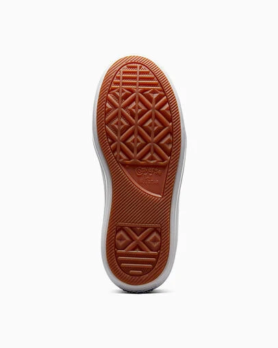 Chuck Taylor All Star Move Canvas Platform Black/White/White, Outsole View