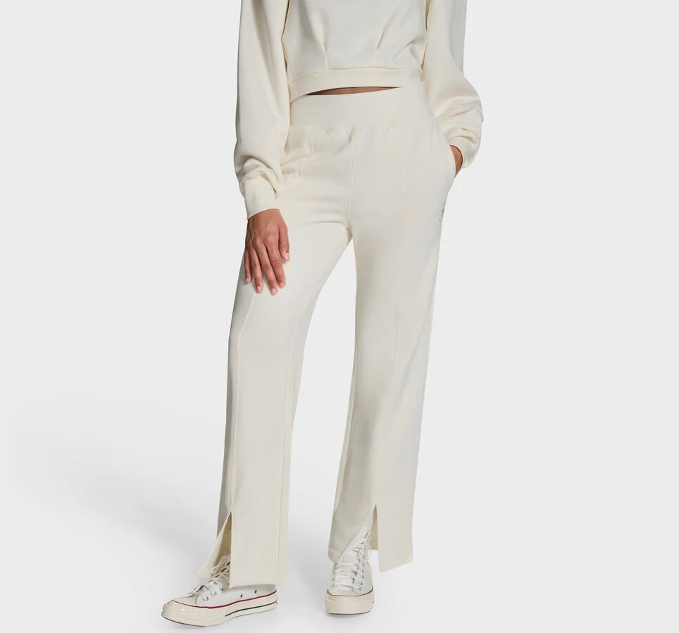 Split Leg Knit Pant Egret