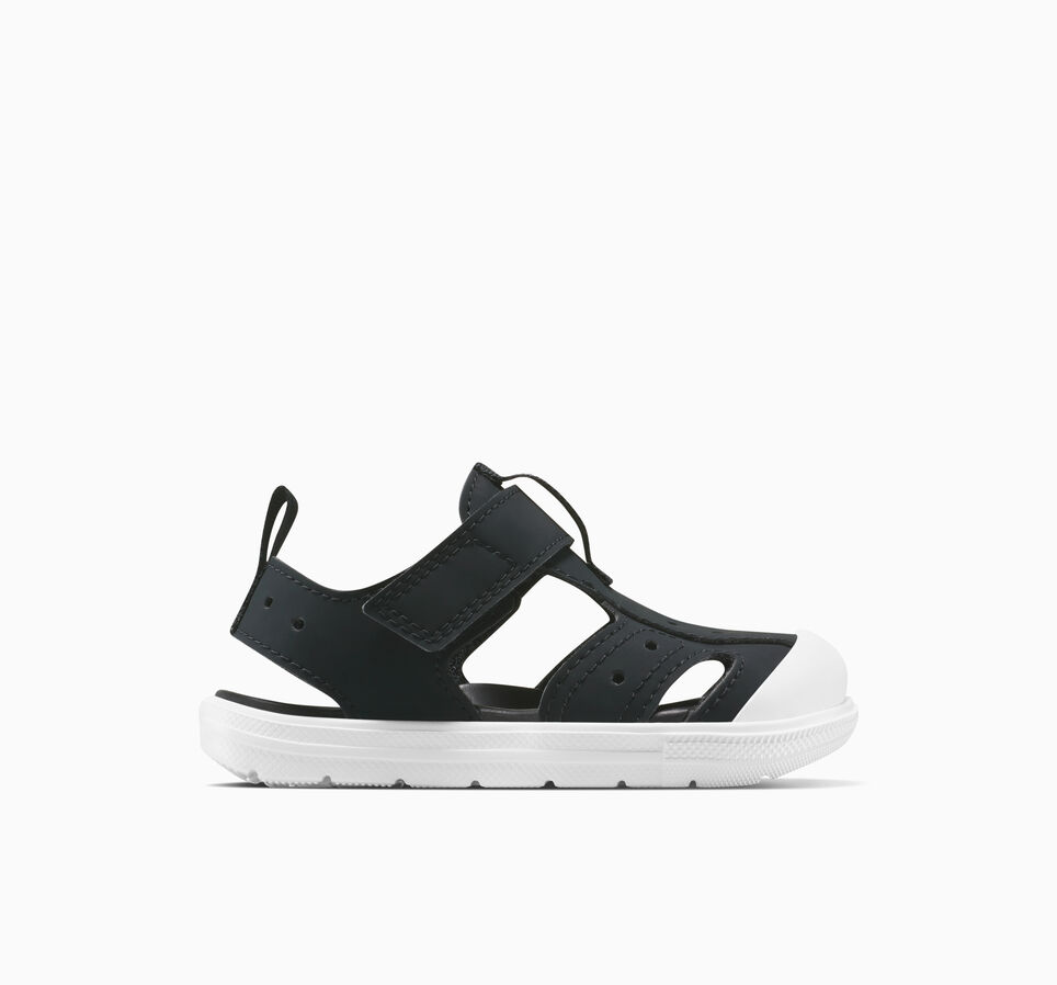 Chuck Taylor Utility Sandal Easy-On Black/White/Black