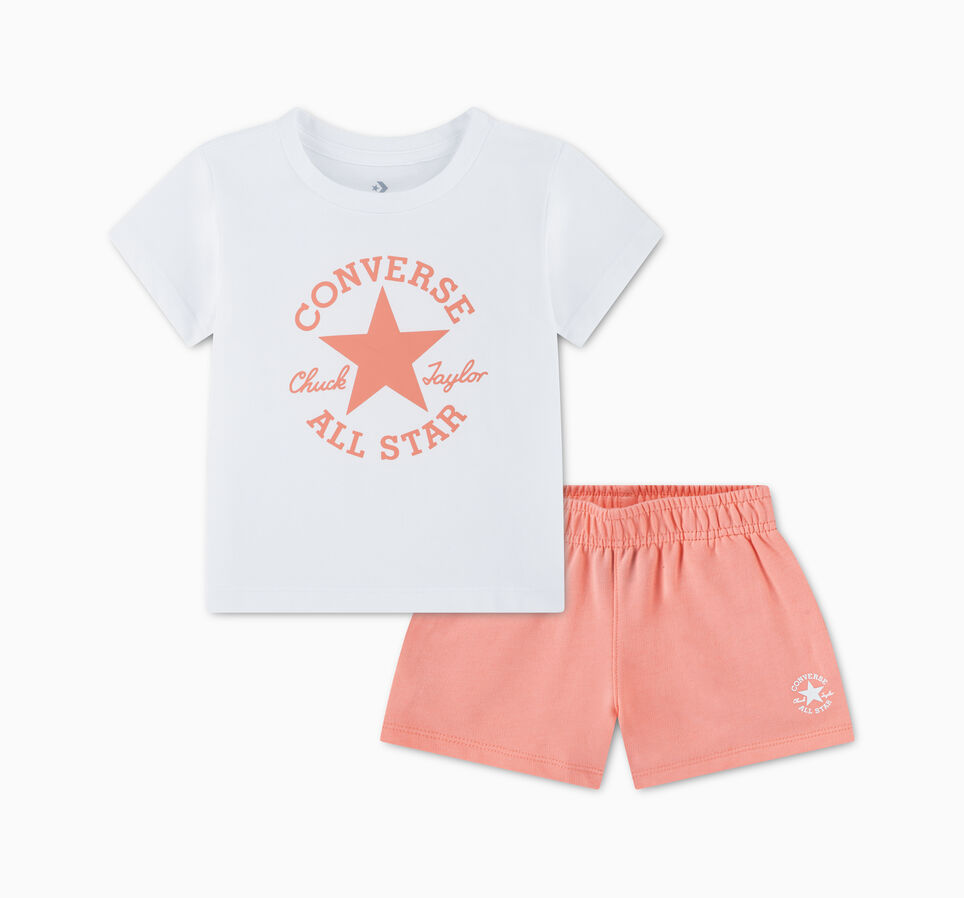 Chuck Taylor Patch T-Shirt and Shorts Set All Heat