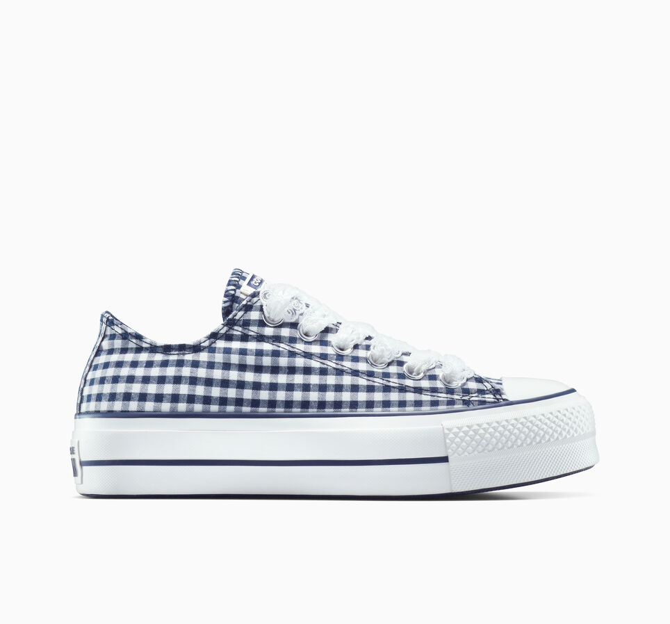 Chuck Taylor All Star Lift Platform Gingham Women's Low Top Shoe