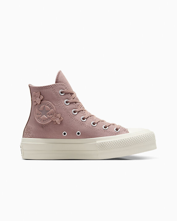 chuck taylor all star lift sneaker rose gold