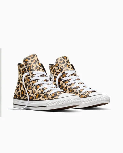 Chuck Taylor All Star Leopard Hay Day/Black/White