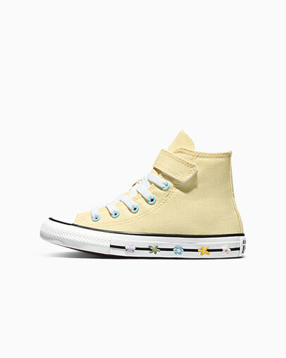 Chuck Taylor All Star Easy-On Bubble Flowers Golden View/White/Black, Inner Side View