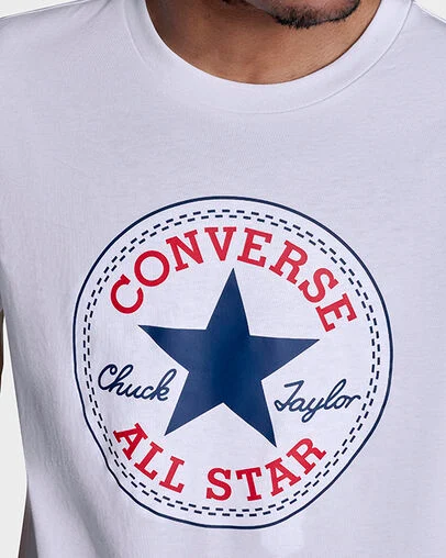Chuck Taylor All Star Patch T-Shirt White, Detail View