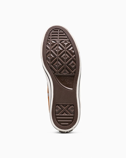 Chuck Taylor All Star Cozy Suede Gingersnap/Egret/Egret, Outsole View