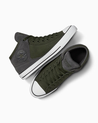Chuck Taylor All Star High Street Suede & Canvas Unisex Mid Shoe 