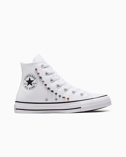 Chuck Taylor All Star Y2K Gems White/Black/White, Outer Side View