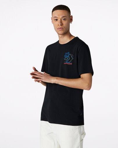 Graphic Palms Converse Black