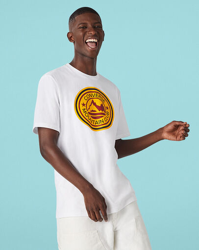 Mountain Club Patch White