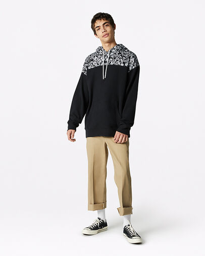 Chinese New Year French Terry Pullover Converse Black