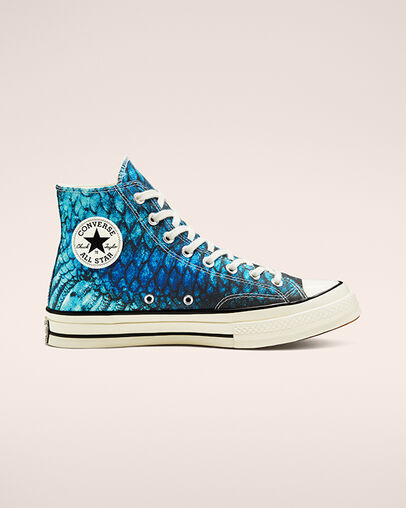 Animal Print Chuck 70 Teal/Egret/Black