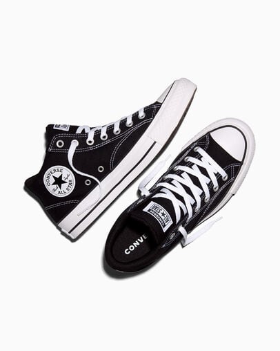 Chuck Taylor All Star Malden Street Black/White/Black, Angled View