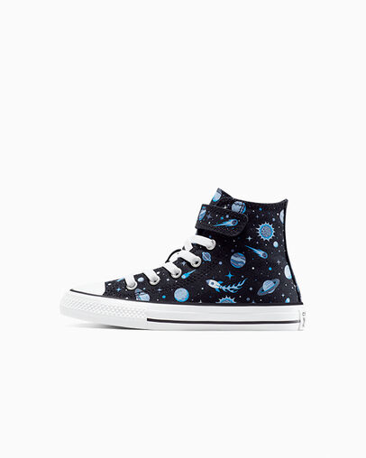 Chuck Taylor All Star Space Explorer Easy-On Black/White/Slacker Blue, Inner Side View