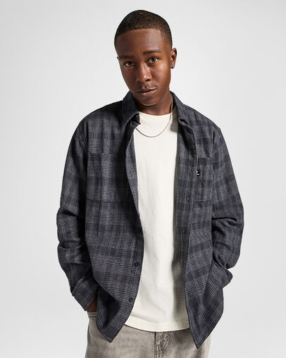 Flannel Shirt Men's Long Sleeve
