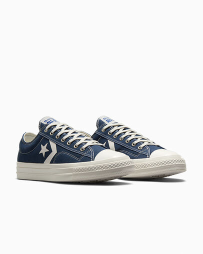 Star Player 76 Navy/Vintage White/Blue, Top and Side View