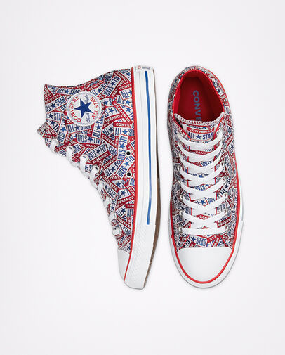 Logo Play Chuck Taylor All Star University Red/White/Rush Blue
