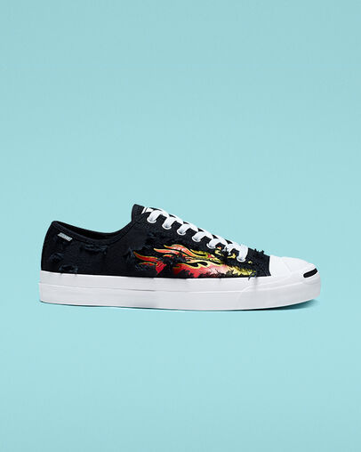 Jack Purcell Pro Archive Prints Low Top Black/White/Black