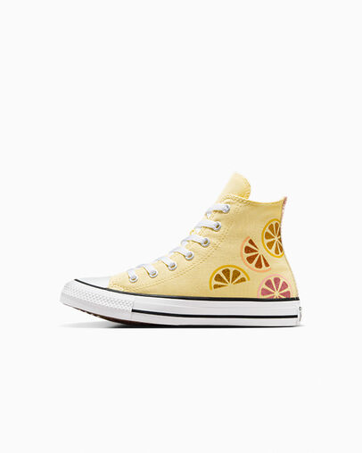 Chuck Taylor All Star Citrus Glitz Like Butter Yellow/White/Black, Inner Side View