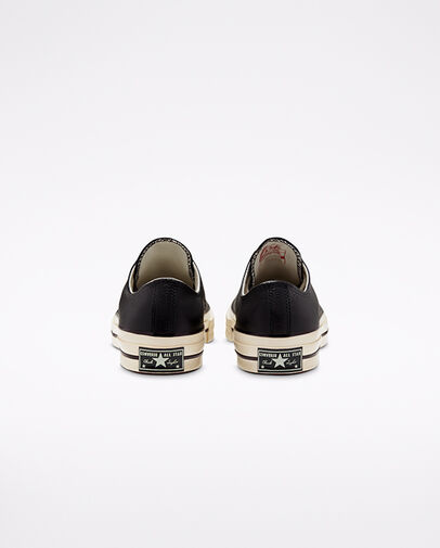 Seasonal Color Leather Chuck 70 Black/Egret/Egret