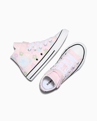Chuck Taylor All Star Easy-On Bubble Flowers New Found Bloom/White, Angled View