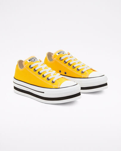Everyday Platform Chuck Taylor All Star Amarillo/White/Black