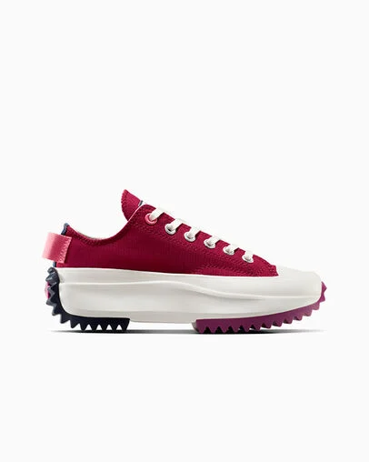 Run Star Hike Platform Color Pop Park Red/Watermelon Pink, Outer Side View