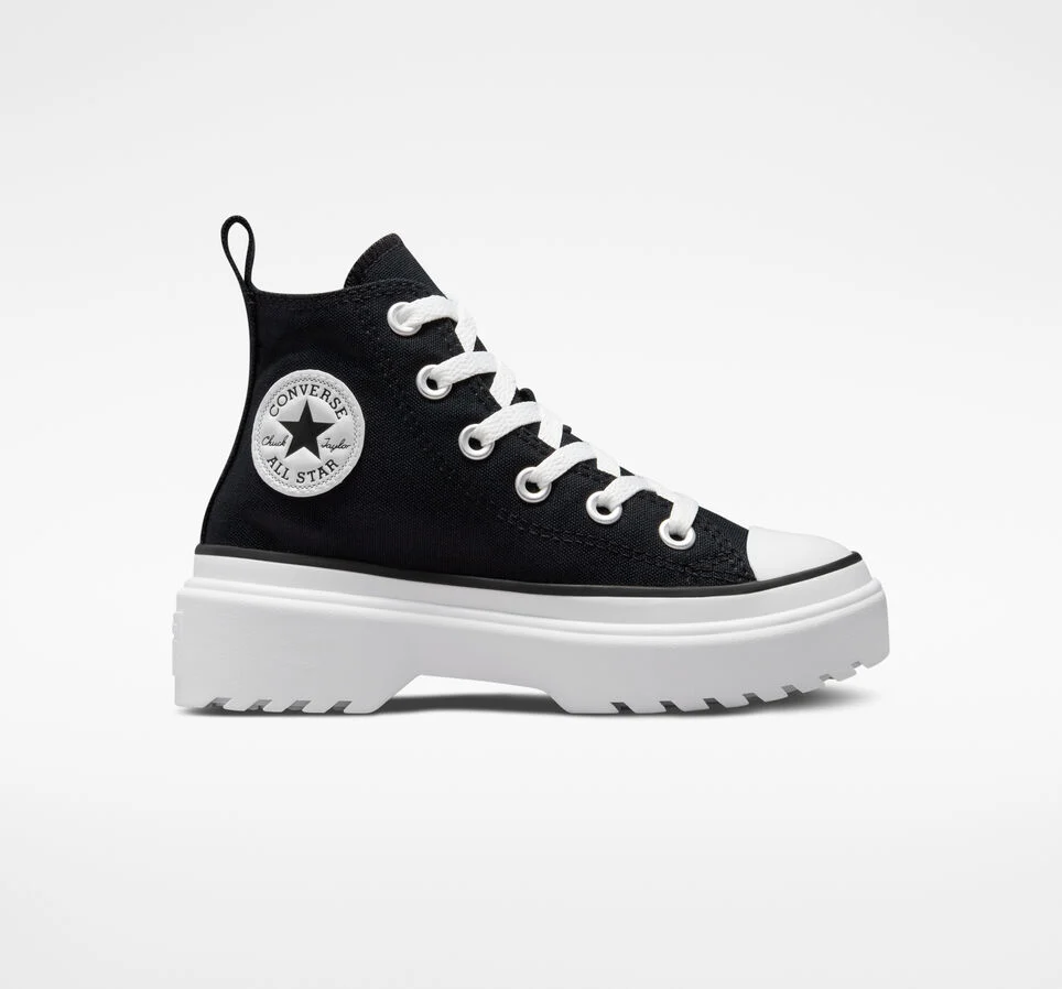 Chuck Taylor All Star Lugged Lift Platform Canvas Black/Black/White