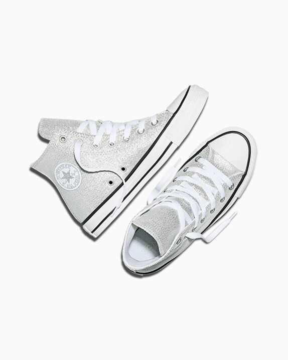 Chuck Taylor All Star Shine Big Kids High Top Shoe. Converse.com