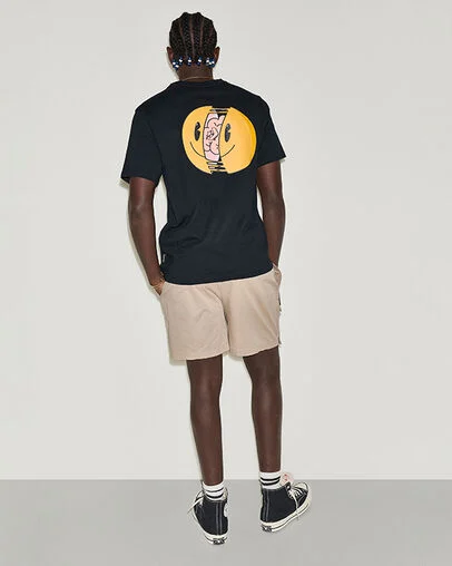 Converse Happy Thoughts T-Shirt Converse Black