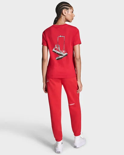 Valentine's Day T-Shirt Converse Red