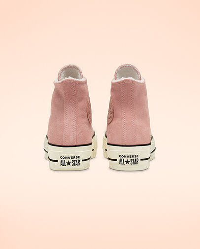 Sherpa Chuck Taylor All Star Platform Rust Pink/Egret/Black