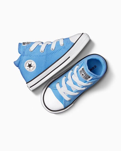 Chuck Taylor All Star Madison Lt. Blue/White/Black, Angled View