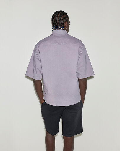 Ripstop Short-Sleeve Shirt Thunder Whale, Detail View