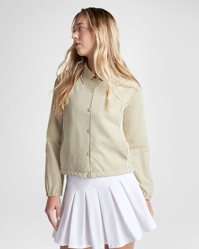 UV Packable Andover Jacket Pale Surplus, Front View