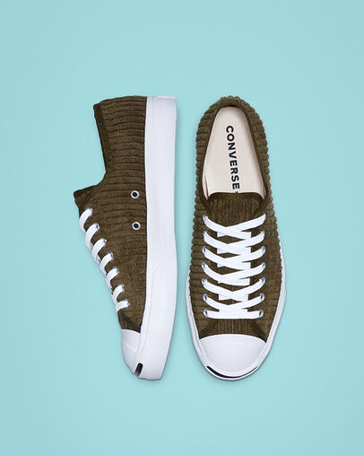 Jack Purcell Wide Wale Cord Low Top Surplus Olive/White/Black