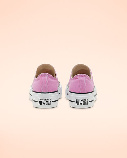 Seasonal Color Platform Chuck Taylor All Star Peony Pink/White/Black