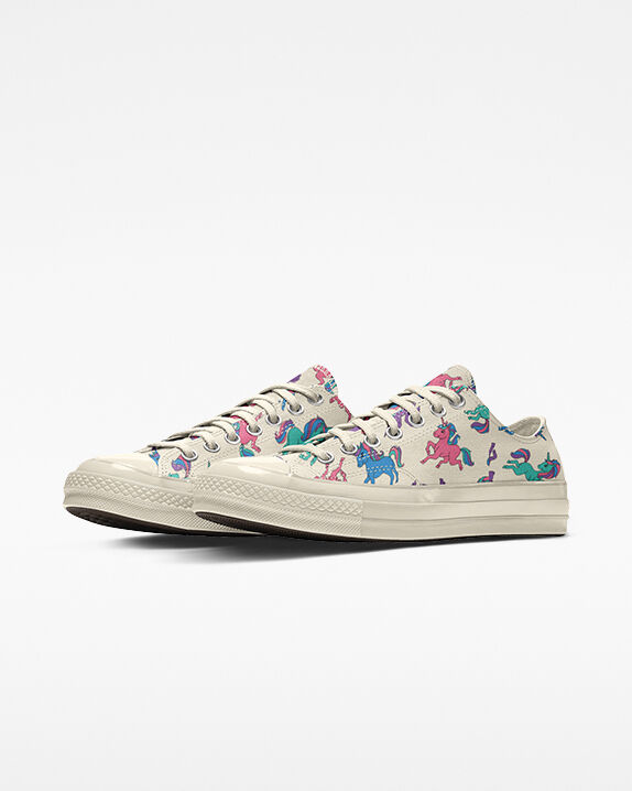 custom converse low top