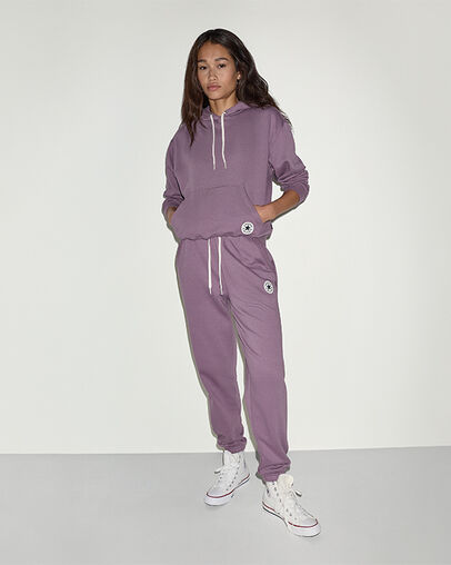 Chuck Taylor Patch Pullover Hoodie Hypnotic Mauve, Detail View