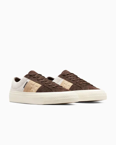 Converse CONS x Carhartt WIP One Star Academy Pro Dark Earth/Starfish/Egret, Top and Side View