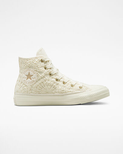daisy embroidered converse