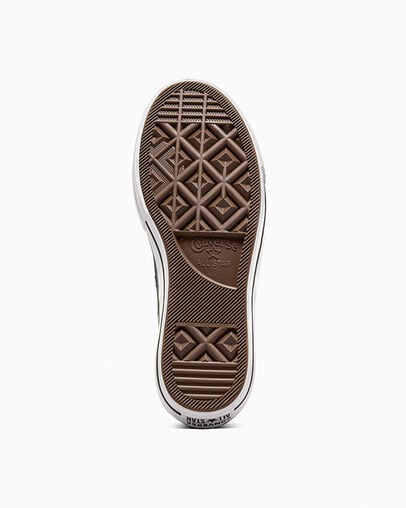 Chuck Taylor All Star Lift Platform Canvas Black/Black/White, Outsole View