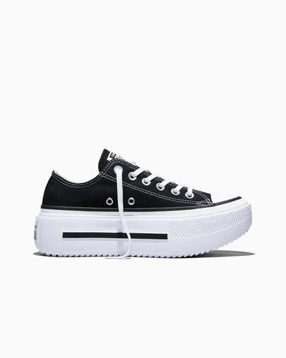 Chuck Taylor All Star Lift Double Stack Platform Canvas Black/White/Black