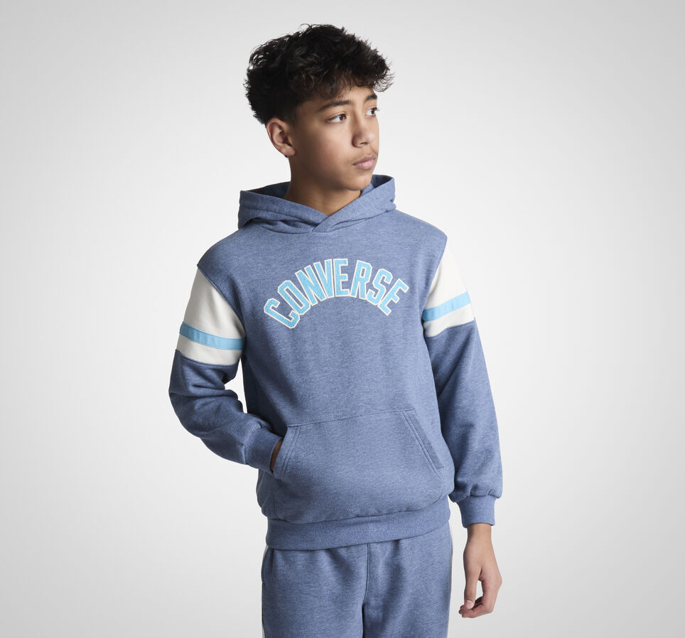 Heritage Pullover Hoodie Slacker Blue Heather