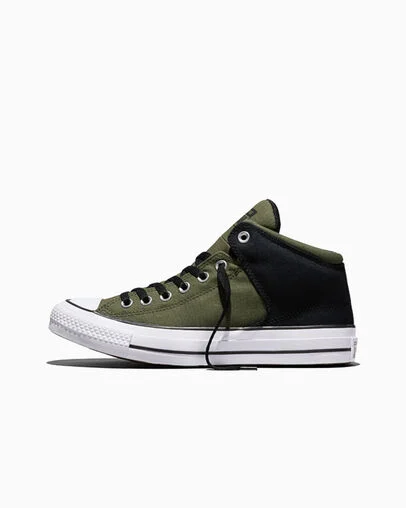 Chuck Taylor All Star High Street Colorblock Utility/Black/White, Inner Side View
