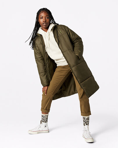 Synthetic Long Jacket Field Surplus