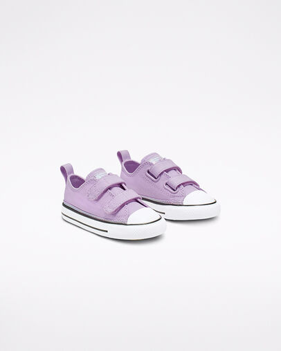 Mars Raver Hook and Loop Chuck Taylor All Star Lilac Mist/White/Black